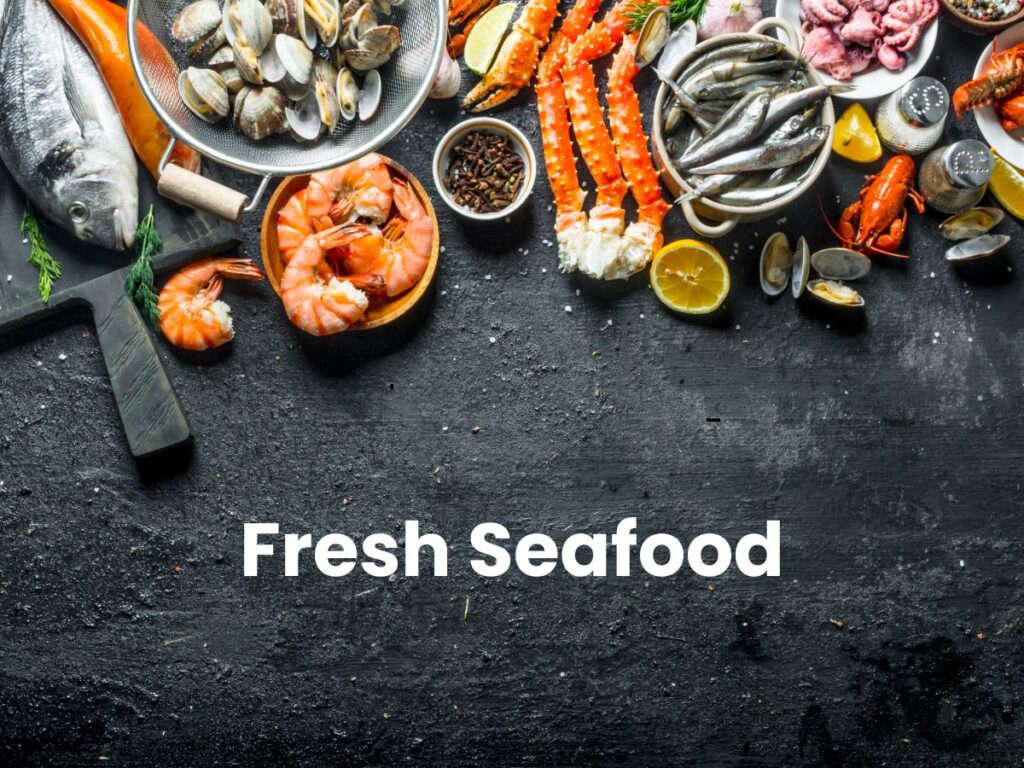 fresh seafood